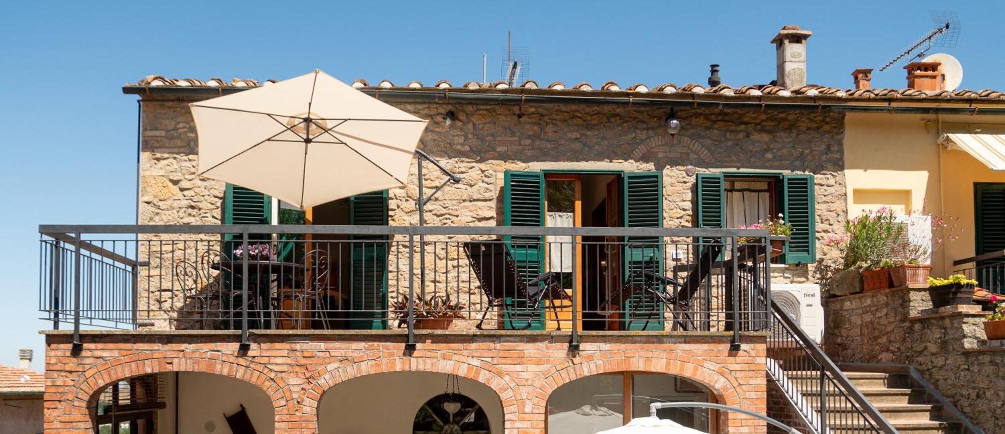 Appartement La Domus Di Marta à Volterra Extérieur photo